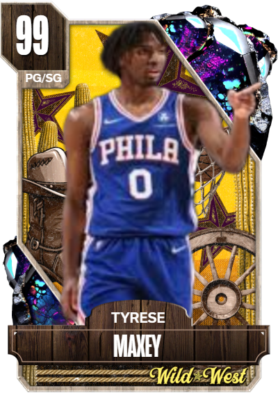 NBA 2K24 | 2KDB Custom Card (Tyrese Maxey)