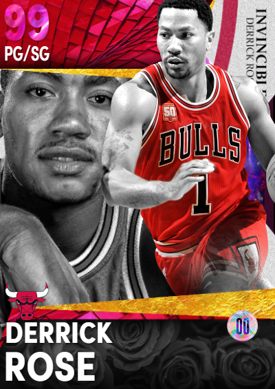 NBA 2K21 | 2KDB Custom Card (derrick rose invincible)