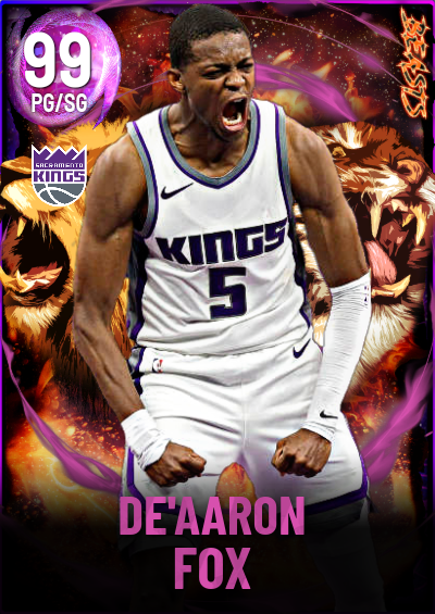 NBA 2K22 | 2KDB Custom Card (De'Aaron Fox)