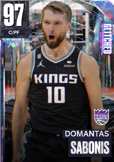 Glitched Domantas Sabonis