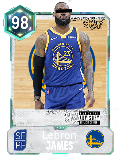 Lebron James GSW