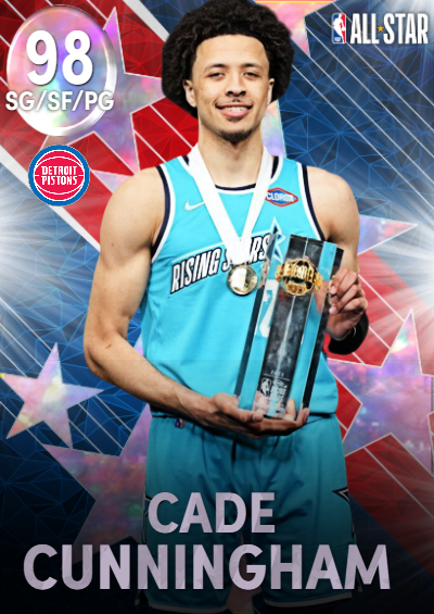 NBA 2K22 | 2KDB Custom Card (Cade Cunningham)