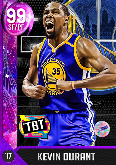 NBA 2K22 | 2KDB Custom Card (Kevin Durant '17)