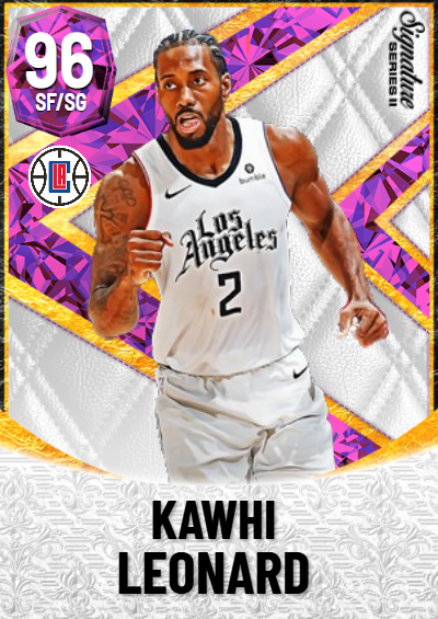 NBA 2K22  2KDB Custom Card (Kawhi Leonard)