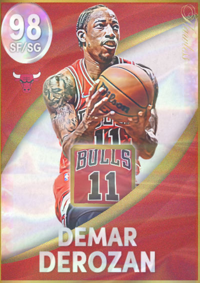 NBA 2K22 | 2KDB Custom Card (DEMAR FLAWLESS (KPJ4MVP Temp) HOLO)