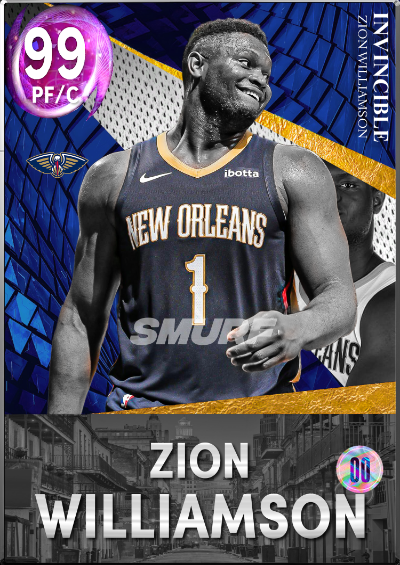 NBA 2K23 | 2KDB Custom Card (Invincible Zion Williamson)