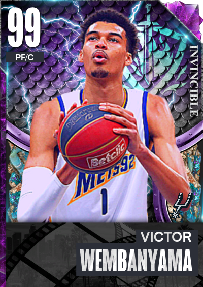 NBA 2K23 | 2KDB Custom Card (Wemby Invincible )