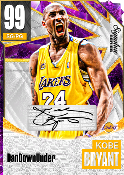 NBA 2K23 | 2KDB Custom Card (Signature Series Kobe)