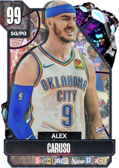 NBA 2K24 | 2KDB Custom Card (Alex caruso on thunder)