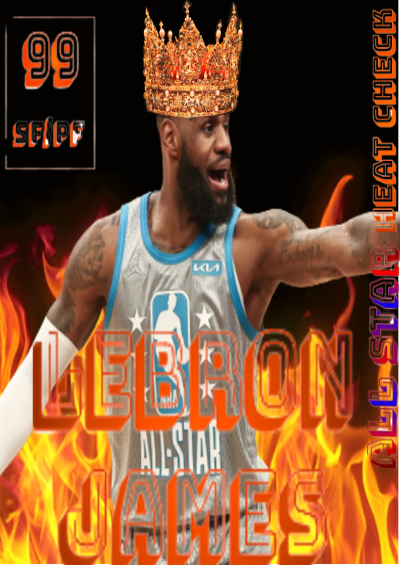 All Star Heat Check Lebron James