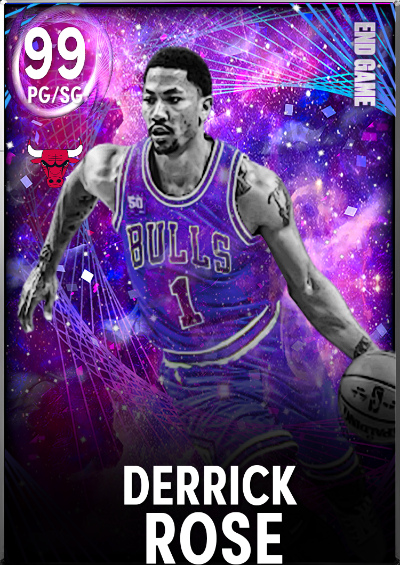 NBA 2K22 | 2KDB Custom Card (ENDGAME DERRICK ROSE)