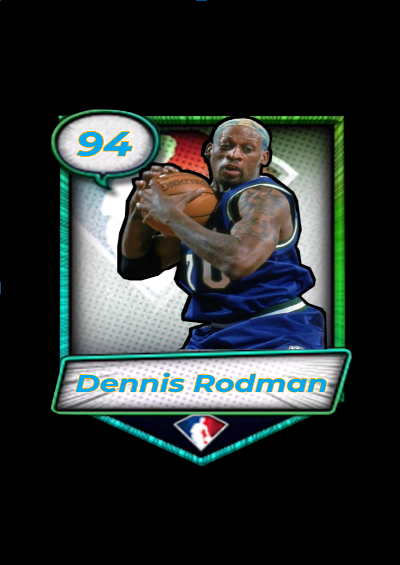 Nba K Kdb Custom Card Dennis Rodman