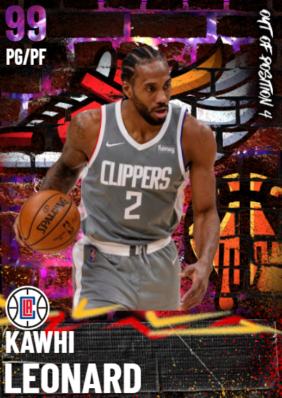 NBA 2K21 | 2KDB Custom Card (Kawhi Leonard )