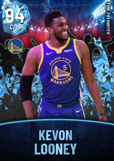 NBA 2K22 | 2KDB Custom Card (Kevon Looney Fan Favorites)