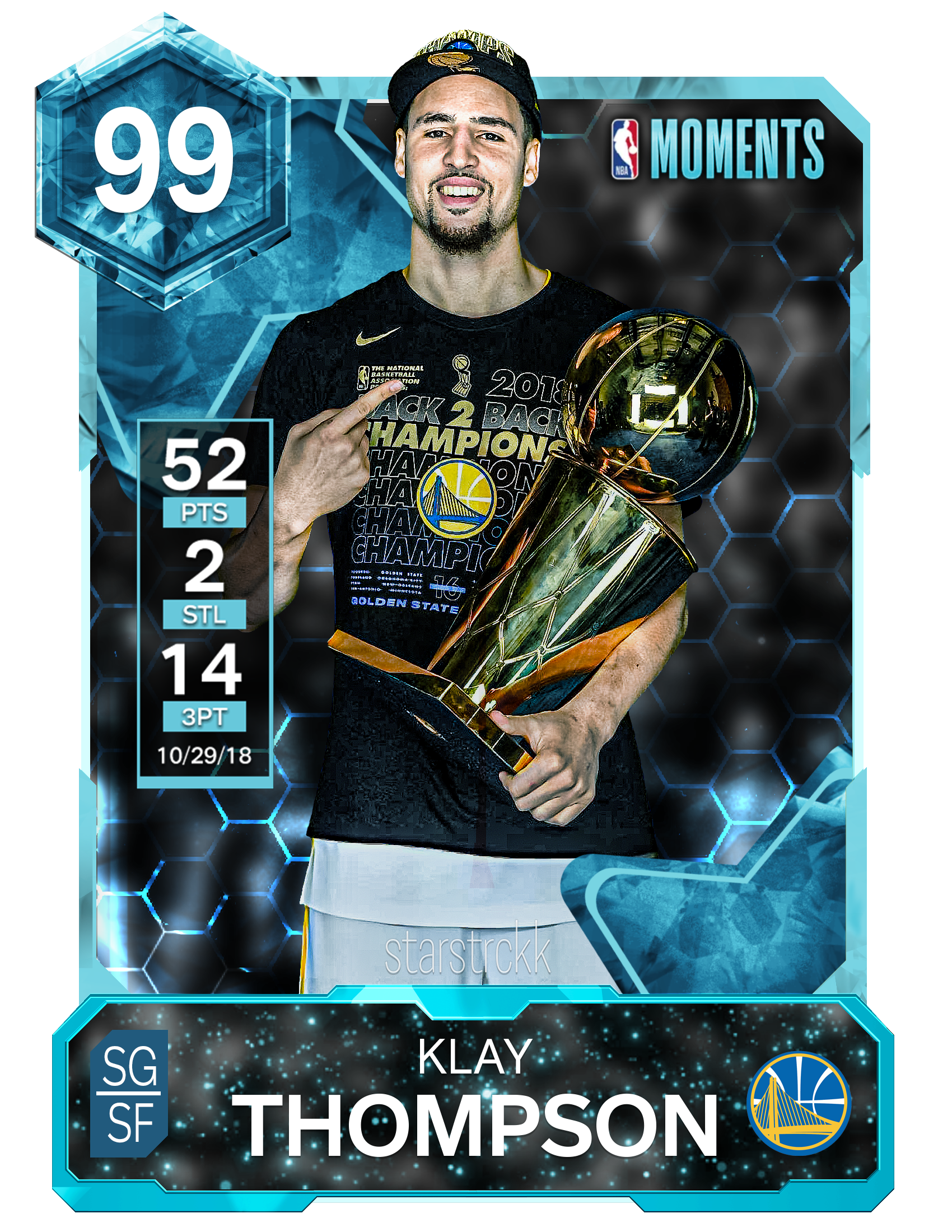 Klay Thompson (14 3s Edition)