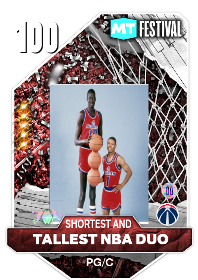 Shortest and tallest duo