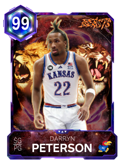 Darryn Peterson Custom Card (Comment Who Next)