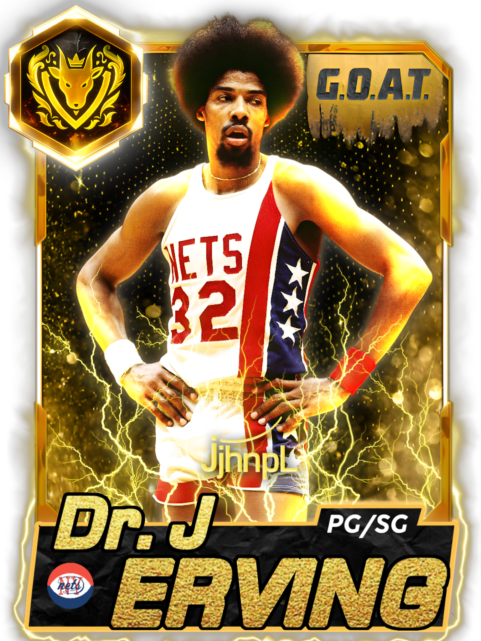 Dr. J G.O.A.T. Card