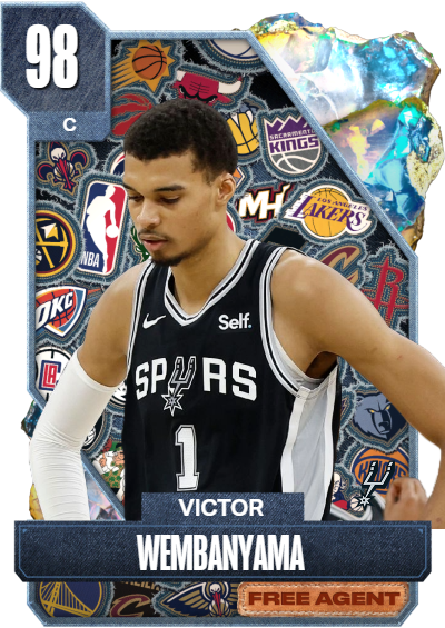 NBA 2K24 | 2KDB Custom Card (victor Wembanyama)