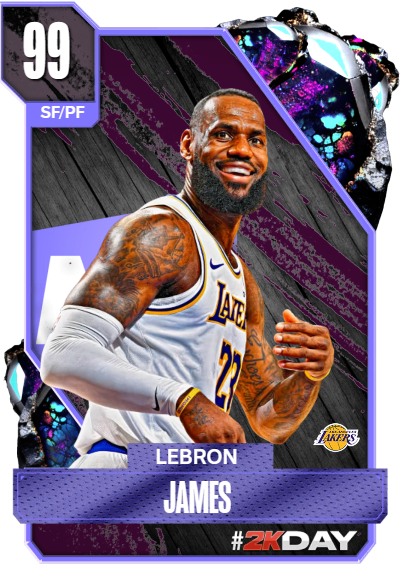 NBA 2K26 | 2KDB MyTEAM NBA 2K Custom Card (LeBron James) by