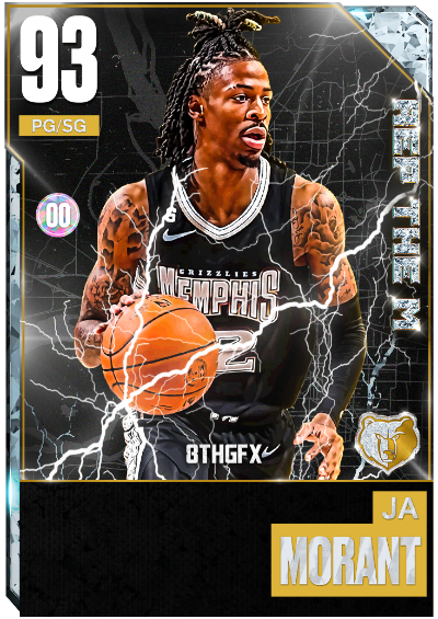 61】NBAカード Ja 気安い Morant ジャモラント インサートカード