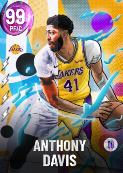 Cosmic Anthony Davis Card