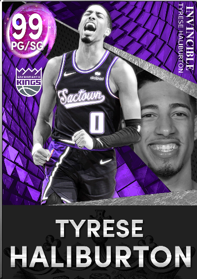 NBA 2K22 | 2KDB Custom Card (Tyrese Haliburton)