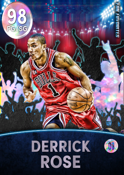 NBA 2K22 | 2KDB Custom Card (Young Derrick Rose Fan Favorites)