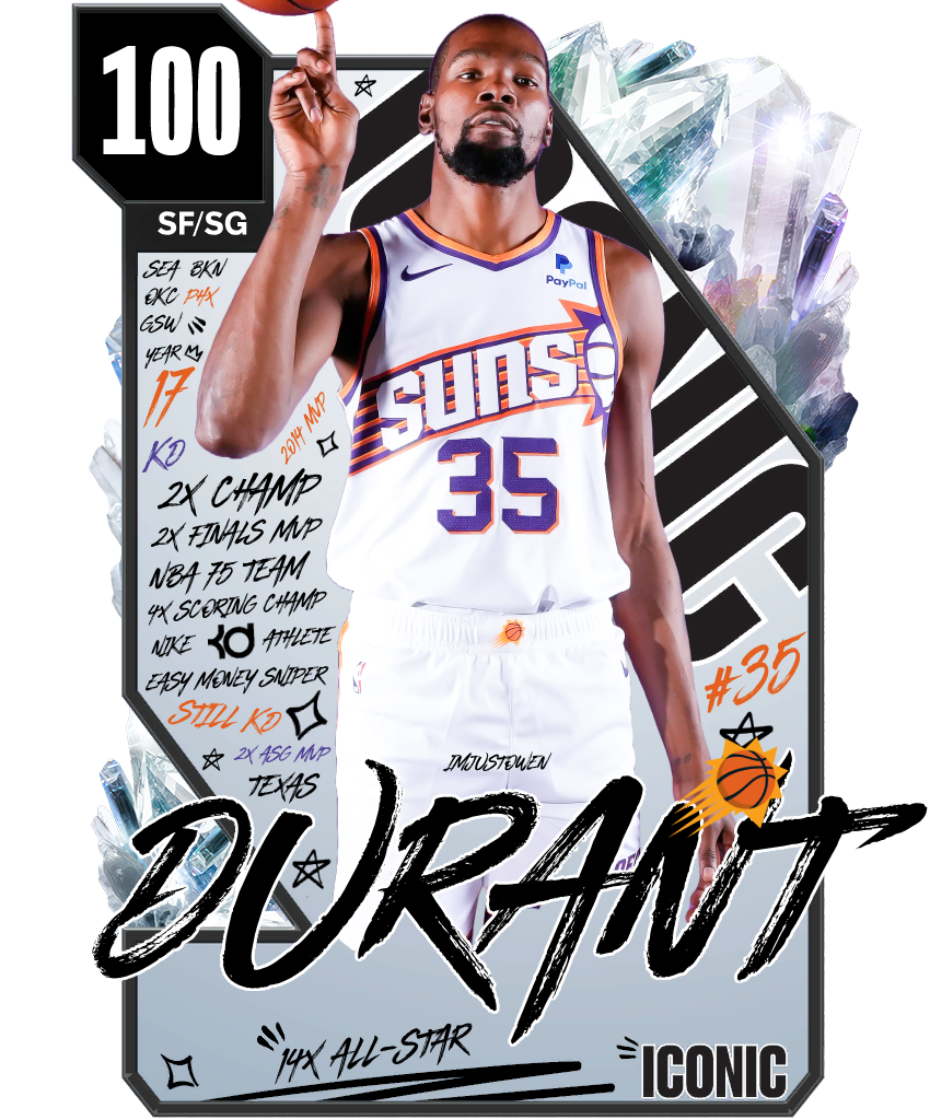 NBA 2K24 | 2KDB Custom Card (KD)