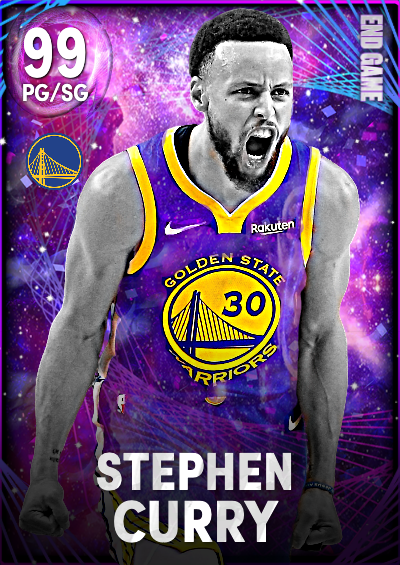 NBA 2K22 2KDB Custom Card stephencurry30 Endgame 
