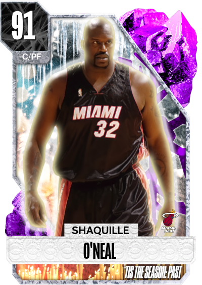 NBA 2K24 | 2KDB Custom Card (hastily put together shaq card)