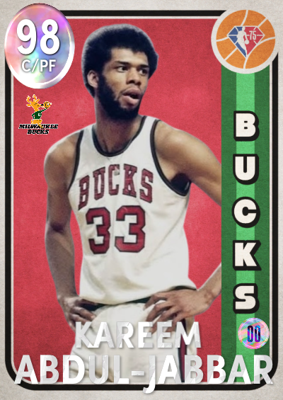 NBA 2K22 | 2KDB Custom Card (KAREEM ABDUL-JABBAR)