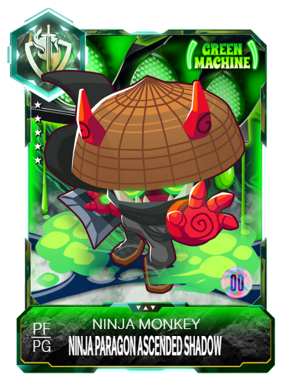 Invincible Ninja Monkey Ninja Paragon (Ascended Shadow)