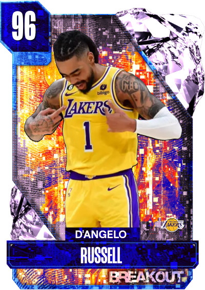 NBA 2K24 | 2KDB Custom Card (D'Angelo Russell)