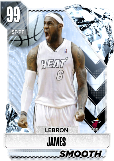 Lebron James White Heat Check