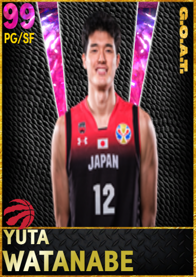 NBA 2K23  2KDB Gold Yuta Watanabe (75) Complete Stats