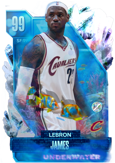 Underwater lebron