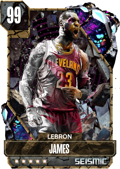 NBA 2K24 | 2KDB Custom Card (LeBron James Series 1 /Shaded)