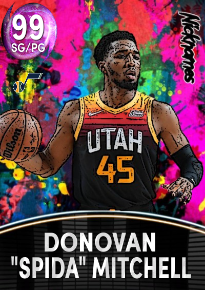 Donovan Mitchell "Nicknames" Card