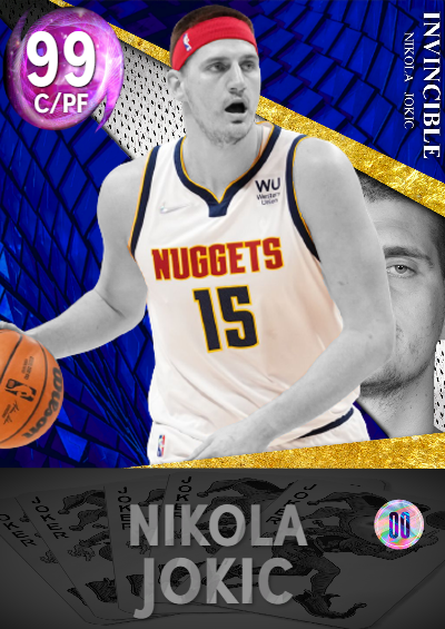 NBA 2K22 | 2KDB Custom Card (INVINCIBLE NIKOLA JOKIC)