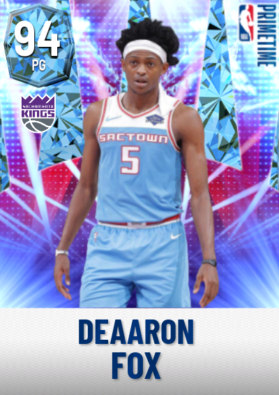 Nba K Kdb Custom Card Deaaron Fox