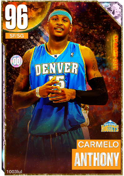 Spaced Out Carmelo Anthony