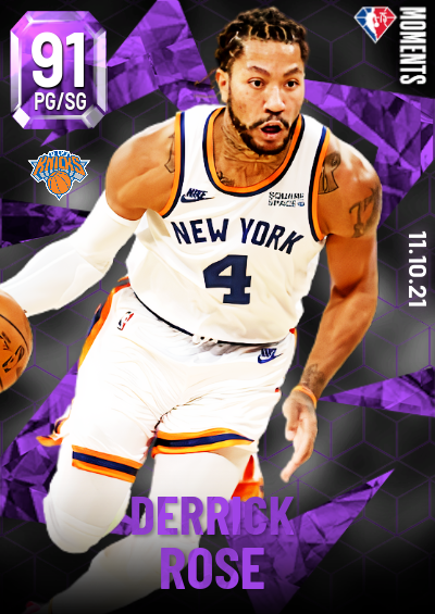 NBA 2K22 | 2KDB Custom Card (derrick rose)