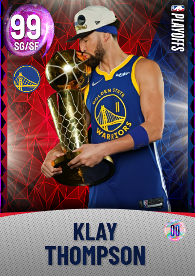 NBA 2K22 | 2KDB Custom Card (Klay Thompson PM Finals)