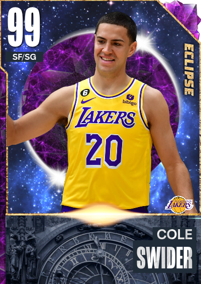 cole swider lakers jersey