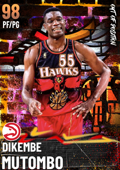 NBA 2K21 | 2KDB Custom Card (Dikembe Mutombo)