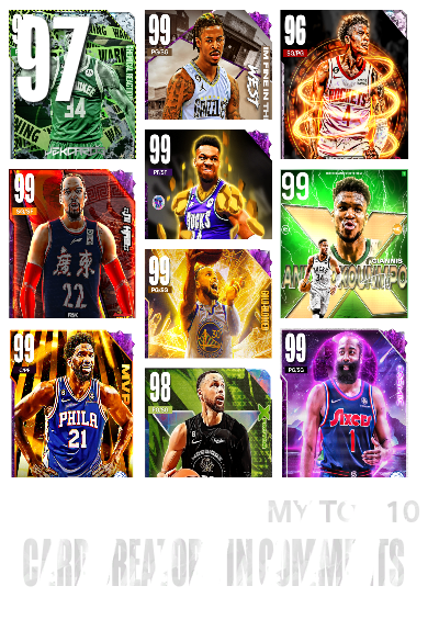 top ten current ccs in comments