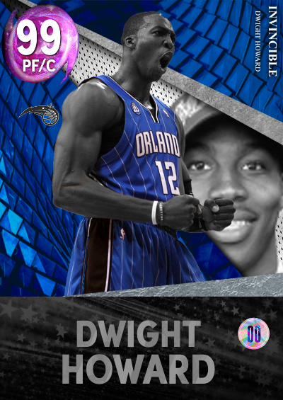 NBA 2K22 | 2KDB Custom Card (Dwight Howard Invincible Dark Matter )