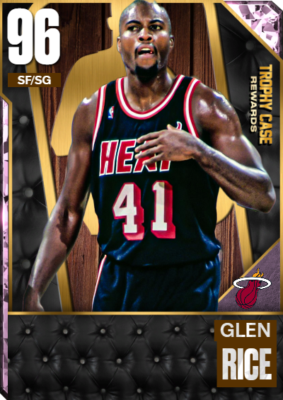 2KDB MyTEAM Database | NBA 2K Custom Card (GLEN RICE) by W3S10EDITS ...
