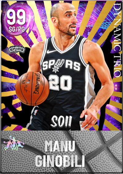 "Dynamic Trio" Manu Ginobili